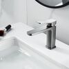 Смеситель для раковины Raffine F0199T, оружейная сталь