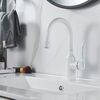 Смеситель для раковины Raffine F101C, белый