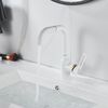 Смеситель для раковины Raffine F201C, белый