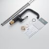 Смеситель для раковины Raffine F201H, черный