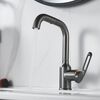 Смеситель для раковины Raffine F201T, оружейная сталь