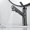 Смеситель для раковины многофункциональный Raffine F281T, оружейная сталь