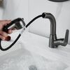 Смеситель для раковины многофункциональный Raffine F291T, оружейная сталь