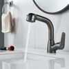 Смеситель для раковины многофункциональный Raffine F291T, оружейная сталь