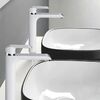 Смеситель для раковины Rose R21F R2111F, белый/хром