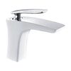 Смеситель для раковины Rose R27F R2701F, белый/хром