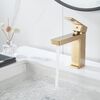 Смеситель для раковины Rose R1801G-1, матовое золото