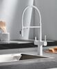Смеситель для кухни с подключением фильтра воды Rose R358C, белый