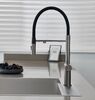 Смеситель для кухни с подключением фильтра воды Rose R458T, оружейная сталь
