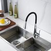 Смеситель для кухни с гибким изливом и режимом 