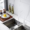 Смеситель для кухни с гибким изливом и режимом 