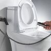 Гигиенический душ со смесителем Shevanik S4105T-1, оружейная сталь
