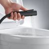 Гигиенический душ со смесителем Shevanik S4105H-1, черный