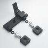 Гигиенический душ со смесителем Shevanik S6105H-1, черный