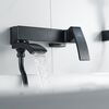 Смеситель для ванны Rose R1552H, черный