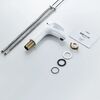 Смеситель для раковины Shevanik S9801F, белый/хром