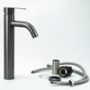 Смеситель для раковины Fmark FS8211Q, графит