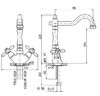 Смеситель для раковины Rav Slezak Morava Eco MK120.5/8Z