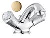 Смеситель для раковины Fiore VENERE SKY (SWAROVSKI?) 13OO0622, золото