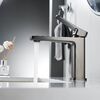 Смеситель для раковины Shevanik S9901T, оружейная сталь