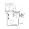 Смеситель для раковины сенсорный Raiber Sensor RSF88121, хром