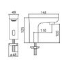 Смеситель для раковины Maretti Sensor SE32SF15, хром
