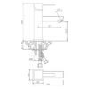 Смеситель для раковины WesnaArt KRISTAL KRI22-210, хром