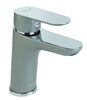 Смеситель для раковины Fiore KEVON CHIC 81GX8123, хром/серый