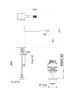 Смеситель для раковины Fiore XENON 44NN5276, черный