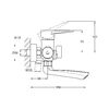 Смеситель для ванны G.Lauf NUD3-A045YW, белый