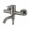 Смеситель для ванны Fmark FS8206Q, гранит