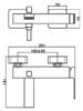 Смеситель для ванны Webert Pegaso PE850102794, золото