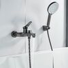 Смеситель для ванны Shevanik S6202T, оружейная сталь