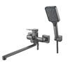 Смеситель для ванны Shevanik S9922T, оружейная сталь
