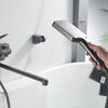 Смеситель для ванны Shevanik S9922T, оружейная сталь