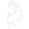Смеситель для ванны Rav Slezak Dunaj Termostat TRM54.5