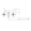 Смеситель для ванны Haiba HB2124, хром