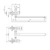 Смеситель для ванны WesnaArt TEPLO TEP04-320, хром