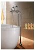 Смеситель для ванны напольный Bravat Summer Rain F677111C-B, хром