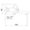 Смеситель для ванны Fmark FM2227, хром