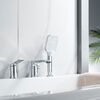 Смеситель на борт ванны Shevanik S4112, хром
