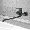 Смеситель для ванны WesnaArt NARCIS NAR06-320BL-25221, черный