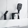 Смеситель на борт ванны Shevanik S4112H, черный