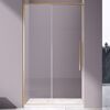 Душевая дверь Vincea Слим-Н (Slim-N) VDS-4SN110CLG 110x195 см, профиль вороненая сталь. Размер регулировки 1090-1100 мм