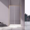 Душевая дверь Vincea Слим-Н (Slim-N) VDS-4SN110CLG 110x195 см, профиль вороненая сталь. Размер регулировки 1090-1100 мм