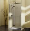 Душевая дверь Vincea Слим-Н (Slim-N) VDPH-5SN100CLB 100x195 см, профиль черный матовый. Размер регулировки 990-1020 мм