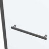 Душевая дверь Vincea Комо Софт (Como Soft) VDS-1CS110CLGM 110x195 см, профиль вороненая сталь. Размер регулировки 1085-1105 мм