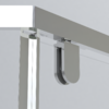 Душевой уголок Vincea Stresa VSP-1S900CLG, 900*900, брашированное золото, стекло прозрачное