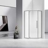 Душевой уголок Vincea Slim-N VSP-4SN100CLGM, 1000*1000, вороненая сталь, стекло прозрачное