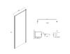Душевой уголок Vincea Slim-N VSR-5SN1010CLGM, 1000*1000, вороненая сталь, стекло прозрачное